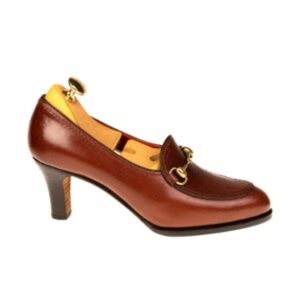 Carmina Womens High Heeled Horsebit Loafer UK 6 / US 7.5